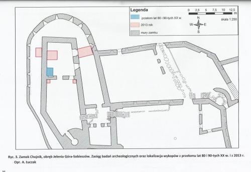 Wykopaliska na Zamku Chojnik 2014